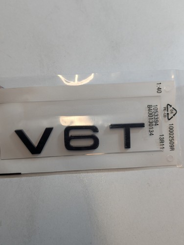 V6t black rear - boot, tailgate