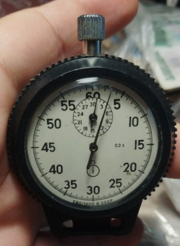 Agat stopwatch mechanical one - agat,