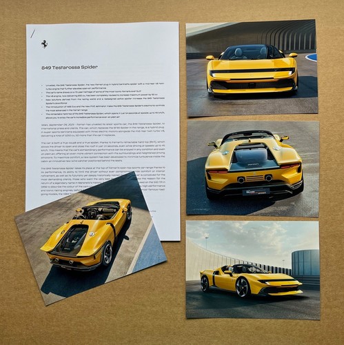Ferrari 849 testarossa spider - 849,