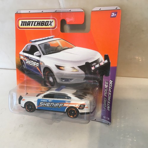Matchbox ford police - matchbox-ford,