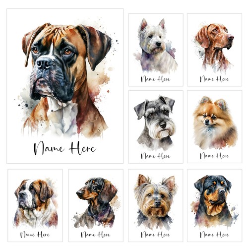 Personalised dogs metal sign - dogs,