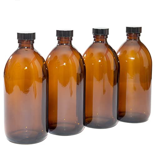 500ml amber glass bottles - bottles, with
