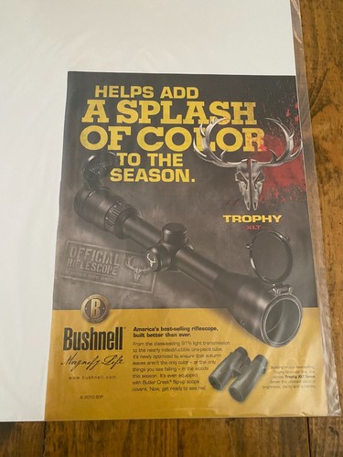 2010 bushnell trophy xlt scope - 2010,