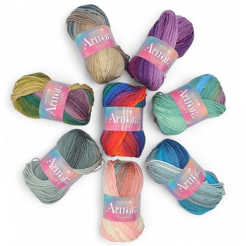 Aurora chunky acrylic wool - aurora,