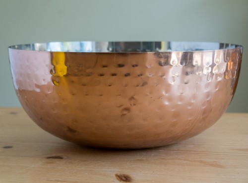 Large fox ivy hammered shiny - ivy,