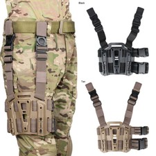 Airsoft Drop Leg Platform Thigh Mount Rig Platforms Holster Panel for Glock
