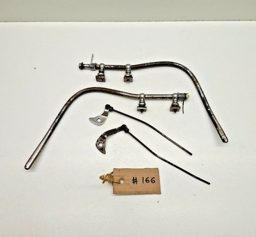 Vintage bicycle rod brake - vintage,