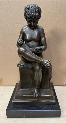 Large bronze sculpture a - large, of