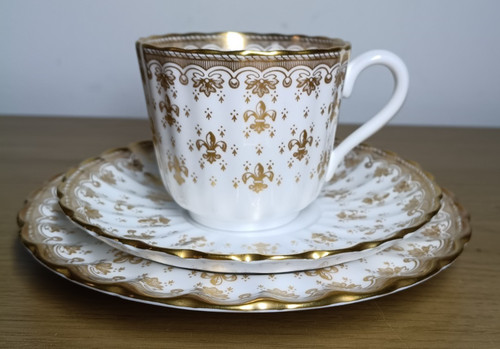 Spode fleur lys gold - spode,