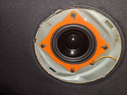 Pair speaker adapter rings - of,