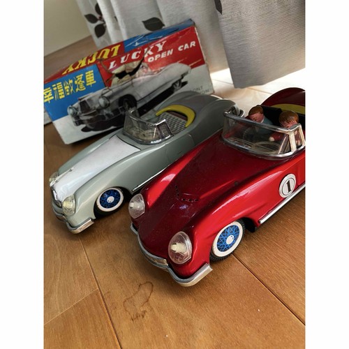 Vintage chinese tin toy - toy, car