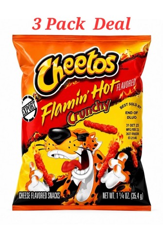 Packs cheetos flamin hot - 3,