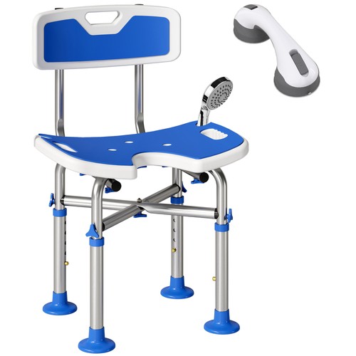 Homcom shower chair - shower, with