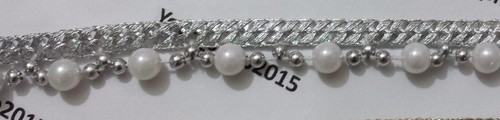 Yard pearl lace beaded - 3,,