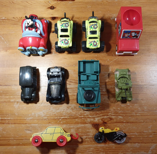 Collection toy vehicles - collection, 10