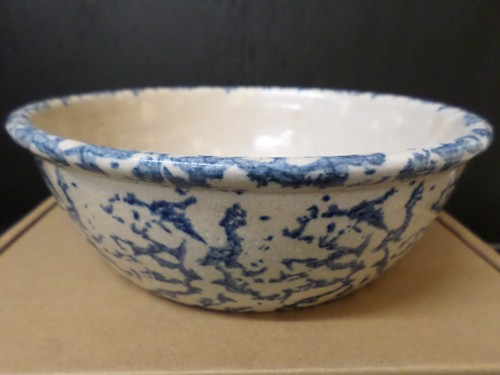 Antique blue and - 8,