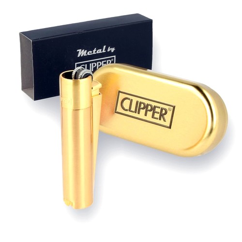 Metal clipper cigar lighter - metal,