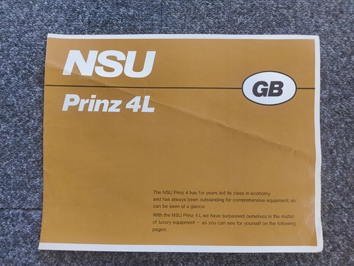 Vintage 1969 nsu - 1969,
