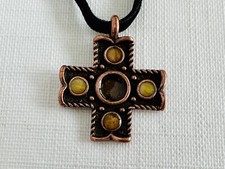VTG 1990s Copper Plated Cross