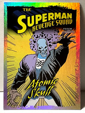 2025 Fleer Brilliants Superman Atomic Skull #RS-7 Superman Revenge Squad Insert