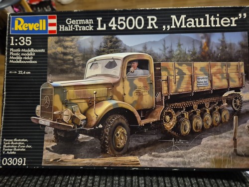 Revell german half - 1:35, half-track