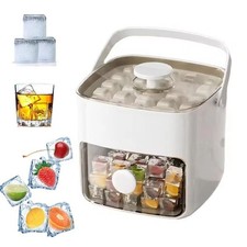 Easy-Press Portable 48 Ice Maker Machine Countertop Home Fast Ice Cube Maker