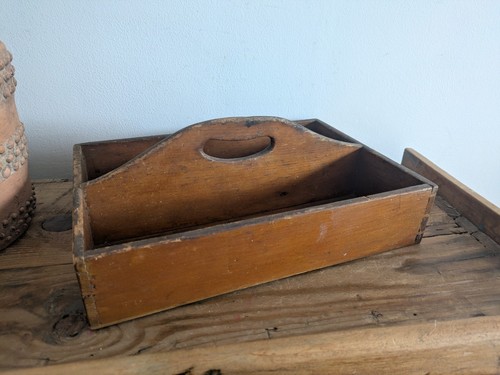 Vintage antique wooden cutlery - antique,