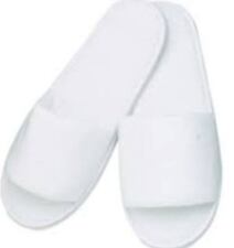 10 PAIRS WHITE OPEN TOE TERRY