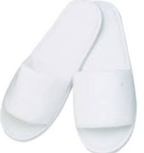 Pairs white open toe terry - 10,