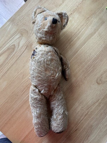 Antique mohair teddy bear - mohair,