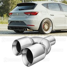 2.5" inlet 3.5" Outlet Dual