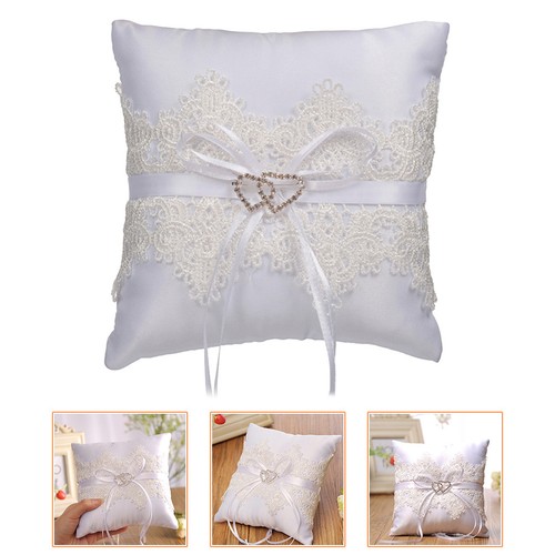 Wedding ring cushion pillow - wedding,