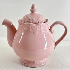 VINTAGE PINK GLAZED POTTERY