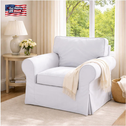 Cotton ektorp chair cover - ektorp,