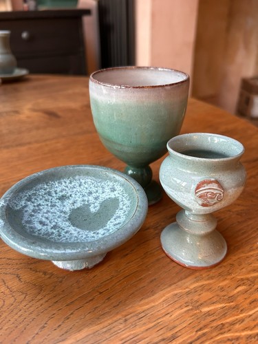 Mixed studio pottery - mixed,