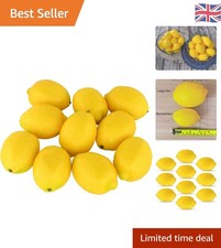 Large Yellow Fake Lemons - 10