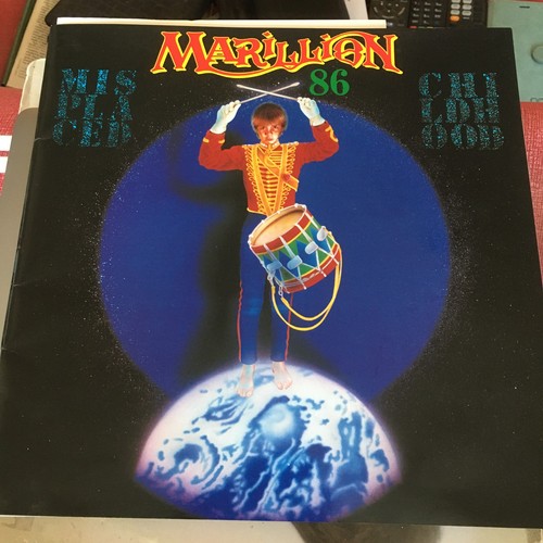 Marillion show tour programme - show,