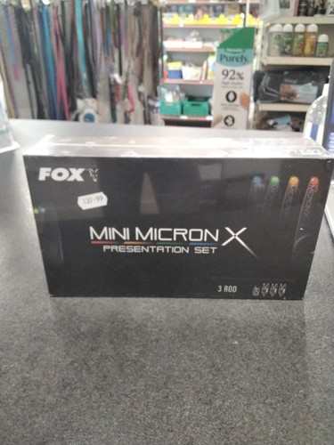 Fox mini micron rod - fox, 3-rod