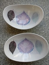 2 x portmeirion dusk Dish