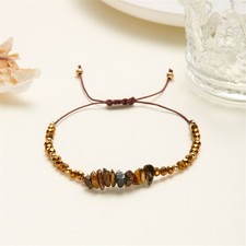 Artisan Water Crystal Handwoven Bracelet For Women