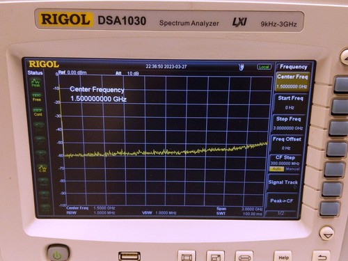 Rigol dsa1030 spectrum - rigol,