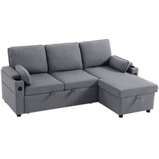 Corner Sofa Bed, L Shaped