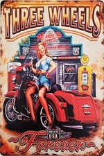 Quality Metal Tin Sign 20x30 Large vintage retro garage bar man cave Wall Plaque