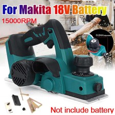 For 18V Makita Battery Cordless Electric Wood Planer Plane Machine 82mm 15000rpm
