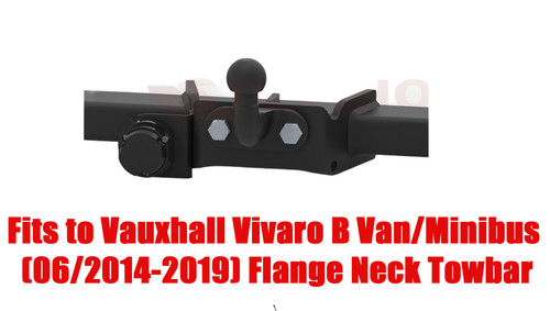 Flange neck tow - neck, for