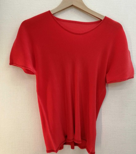 Pleats please red cut sew - red, &