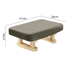 Wooden Sofa Stool Ottoman Footrest Seat Chair Furniture Footstool Change Shoes