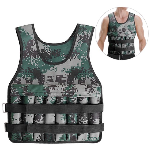 Adjustable weighted vest 20kg - adjustable,