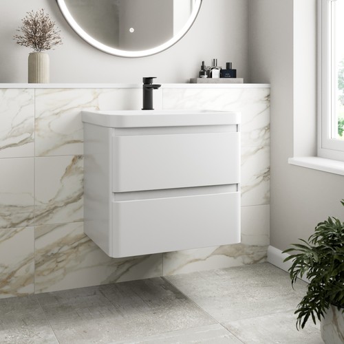 Bathroom wall hung vanity - bathroom,
