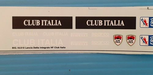 Decal lancia delta - decal,